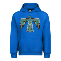 Cobalt Cowhide Aztec Thunderbird Urban Hoodie - Bettercallsaul