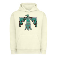 Pigment Pistachio Cowhide Aztec Thunderbird Urban Hoodie - Bettercallsaul