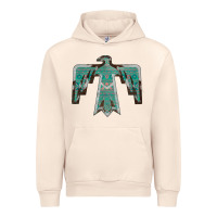 Sandshell Cowhide Aztec Thunderbird Urban Hoodie - Bettercallsaul