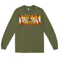 Army Green softball gnome license plate Long Sleeve Tee - HRA Design Shop