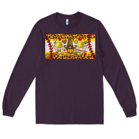 Plum softball gnome license plate Long Sleeve Tee - HRA Design Shop