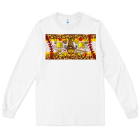 White softball gnome license plate Long Sleeve Tee - HRA Design Shop