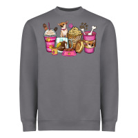 Storm Chihuahua coffee cups Heavyweight Sweatshirt - Zillion Design Studio