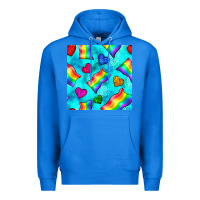 True Royal Pride lgbtq flags and leopard seamless pattern Premium Hoodie - BundleAndBundleShop