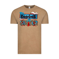 Vintage Coffee baseball sister with leopard Vintage Tee - Zillion Design Studio