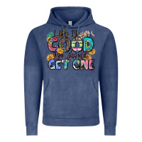 Vintage Denim life is good you should get one Vintage Hoodie - Zillion Design Studio
