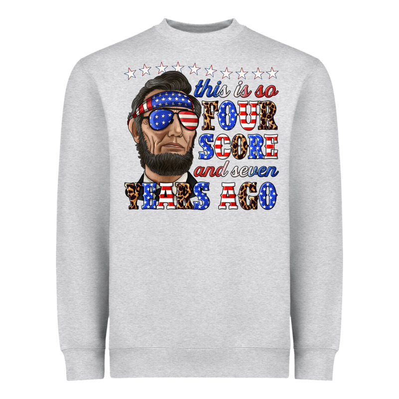 This Is So Four Score And Seven Years Ago Heavyweight Sweatshirt by texasbilliewilder | Teevron