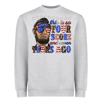 Heather Grey this is so four score and seven years ago Heavyweight Sweatshirt - texasbilliewilder