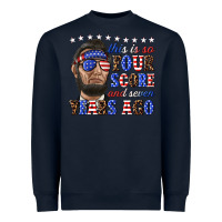 Navy this is so four score and seven years ago Heavyweight Sweatshirt - texasbilliewilder