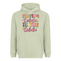 Matcha staying delulu is the solulu Heavyweight Hoodie - MaliasSmallBusiness