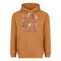 Meerkat staying delulu is the solulu Heavyweight Hoodie - MaliasSmallBusiness
