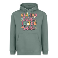 Sage staying delulu is the solulu Heavyweight Hoodie - MaliasSmallBusiness