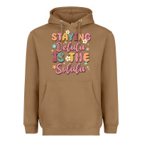 Toasted Coconut staying delulu is the solulu Heavyweight Hoodie - MaliasSmallBusiness