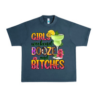Midnight Navy girls weekend booze and bitches Urban Heavy Tee - Zillion Design Studio