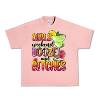 Salmon girls weekend booze and bitches Urban Heavy Tee - Zillion Design Studio