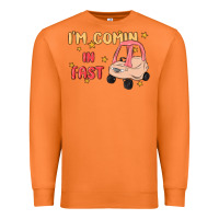 Carrot i'm comin in fast Premium Sweatshirt - MaliasSmallBusiness
