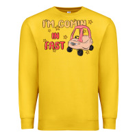 Lemon i'm comin in fast Premium Sweatshirt - MaliasSmallBusiness