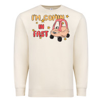 Sandshell i'm comin in fast Premium Sweatshirt - MaliasSmallBusiness