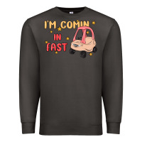 Smoke i'm comin in fast Premium Sweatshirt - MaliasSmallBusiness