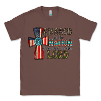 Chestnut blessed İs the nation whose god is the lord Classic Tee - CowhideDigitalArt