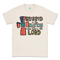 Natural blessed İs the nation whose god is the lord Classic Tee - CowhideDigitalArt