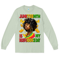 Matcha juneteenth is my independence day Long Sleeve Tee - HRA Design Shop