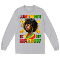 Moon Dust juneteenth is my independence day Long Sleeve Tee - HRA Design Shop