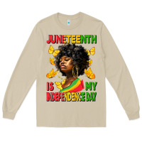 Mushroom juneteenth is my independence day Long Sleeve Tee - HRA Design Shop
