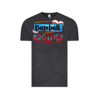 Vintage Black baseball brother Vintage Tee - Zillion Design Studio
