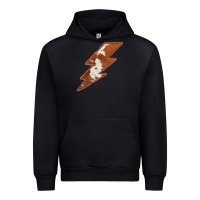 Black Cowhide Patterned Lightning Urban Hoodie - Bettercallsaul