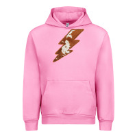 Fuchsia Pink Cowhide Patterned Lightning Urban Hoodie - Bettercallsaul