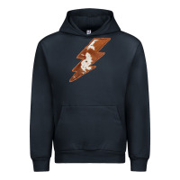 Navy Cowhide Patterned Lightning Urban Hoodie - Bettercallsaul