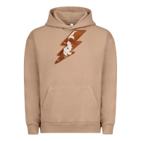 Pigment Burro Cowhide Patterned Lightning Urban Hoodie - Bettercallsaul