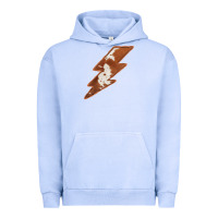 Pigment Grape Ice Cowhide Patterned Lightning Urban Hoodie - Bettercallsaul
