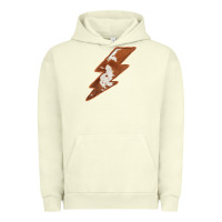 Pigment Pistachio Cowhide Patterned Lightning Urban Hoodie - Bettercallsaul