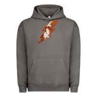Pigment Tornado Cowhide Patterned Lightning Urban Hoodie - Bettercallsaul