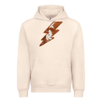 Sandshell Cowhide Patterned Lightning Urban Hoodie - Bettercallsaul