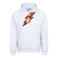 White Cowhide Patterned Lightning Urban Hoodie - Bettercallsaul