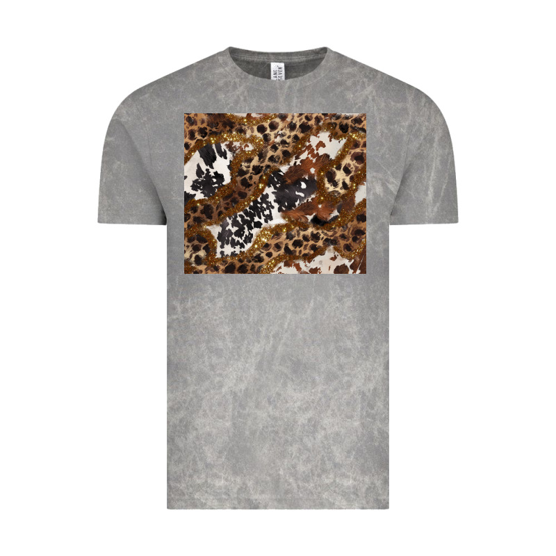 Leopard And Cowhides Vintage Tee by BarkalooDesign | Teevron