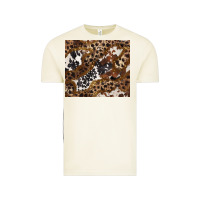 Vintage Arctic leopard and cowhides Vintage Tee - BarkalooDesign