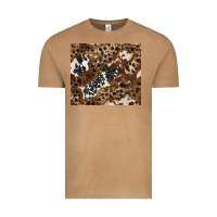 Vintage Camel leopard and cowhides Vintage Tee - BarkalooDesign