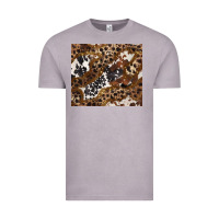 Vintage Zinc leopard and cowhides Vintage Tee - BarkalooDesign