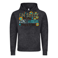 Vintage Black i'm sorry for the mean hurtful things i said Vintage Hoodie - Zillion Design Studio