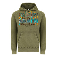 Vintage Olive i'm sorry for the mean hurtful things i said Vintage Hoodie - Zillion Design Studio