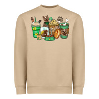 Mushroom yorkshire terrier coffee cups Heavyweight Sweatshirt - Zillion Design Studio