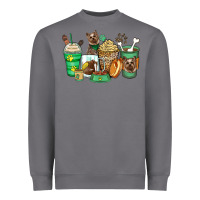 Storm yorkshire terrier coffee cups Heavyweight Sweatshirt - Zillion Design Studio