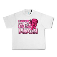 Lunar Rock I Fought For My Life and I Won Breast Cancer Urban Heavy Tee - texasbilliewilder