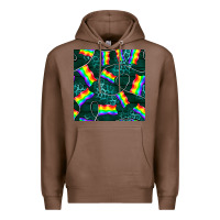 Chestnut Pride lgbtq flags with leopard seamless pattern Premium Hoodie - BundleAndBundleShop