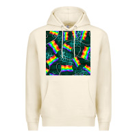Tofu Pride lgbtq flags with leopard seamless pattern Premium Hoodie - BundleAndBundleShop