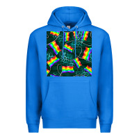 True Royal Pride lgbtq flags with leopard seamless pattern Premium Hoodie - BundleAndBundleShop